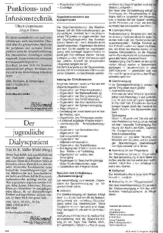 Vorschauseite 4: Eine neue Methode für die Personalbedarfsberechnung im Pflegedienst der Krankenhäuser - Analytische Berechnung statt Anhaltszahlen, 1. Teil