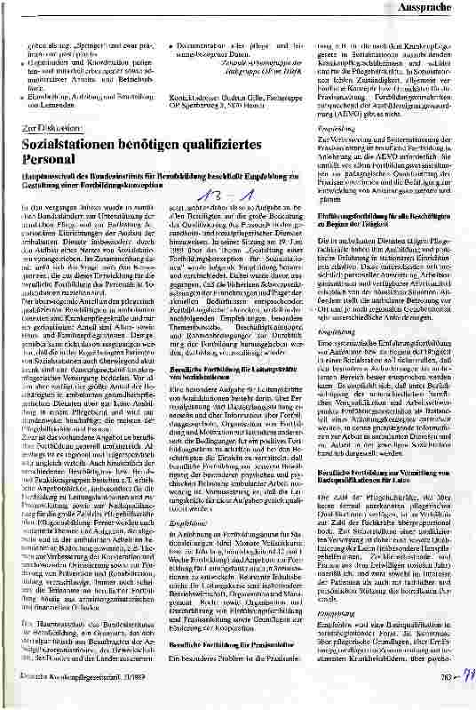 Vorschauseite 2: Zur Diskussion gestellt: Personalmangel im OP