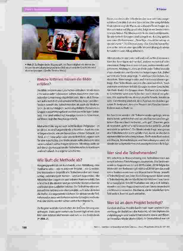 Vorschauseite 2: TimeSlips und Biografiearbeit: Mehr Lebensqualität bei Demenz