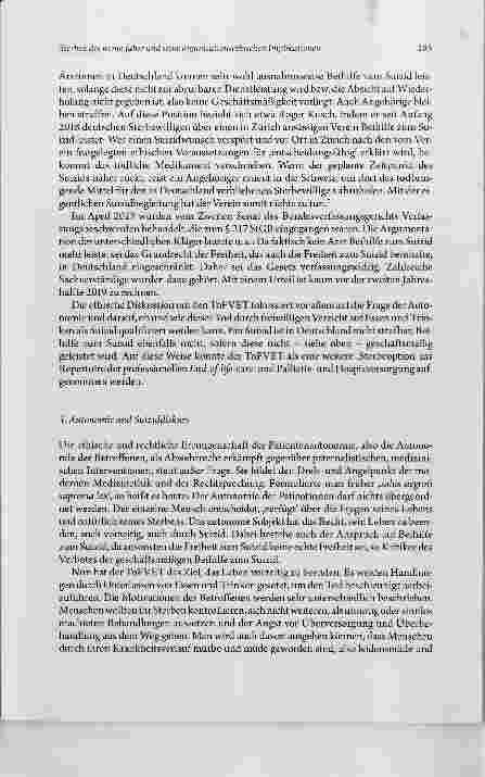 Vorschauseite 5: Tod durch freiwilligen Verzicht auf Essen und Trinken (ToFVET) Sterben des homofaber und seine organisationsethischen Implikationen