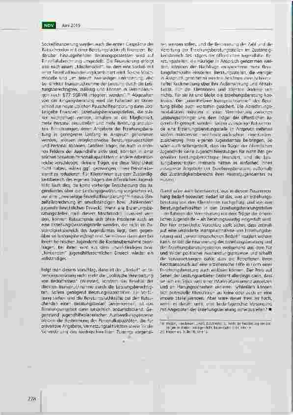 Vorschauseite 6: Bedarfsbemessung und Bedarfsgerechtigkeit als Herausforderungen für die Jugendhilfeplanung am Beispiel der Erziehungsberatung