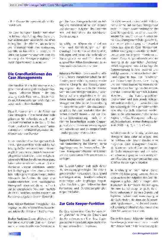 Vorschauseite 2: Tools und Werkzeuge beim Case Management