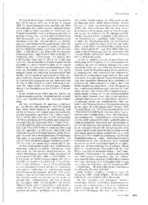 Vorschauseite 3: Mitteilungspflicht bei Benehmensherstellung mit Personalrat