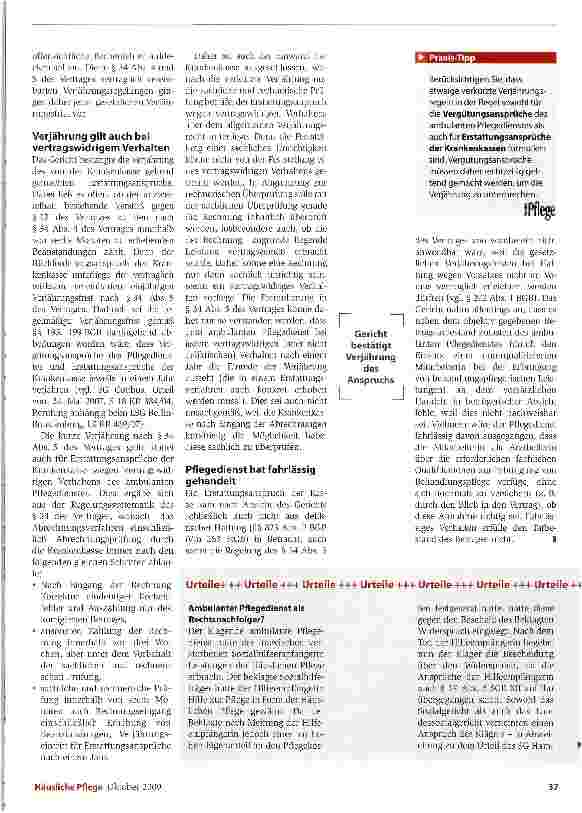 Vorschauseite 2: Ansprüche rechtzeitig geltend machen