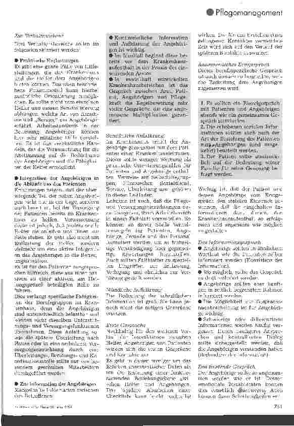 Vorschauseite 3: Angehörige im Krankenhaus