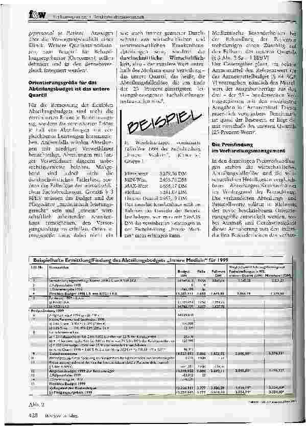 Vorschauseite 3: Der leistungsorientierte Krankenhausbetriebsvergleich