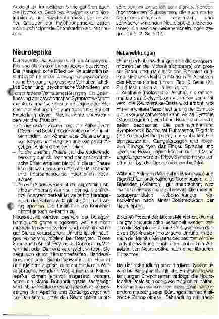 Vorschauseite 3: Psychopharmaka im Alter Bedürfnisgerechte Pflege statt Psychopharmaka