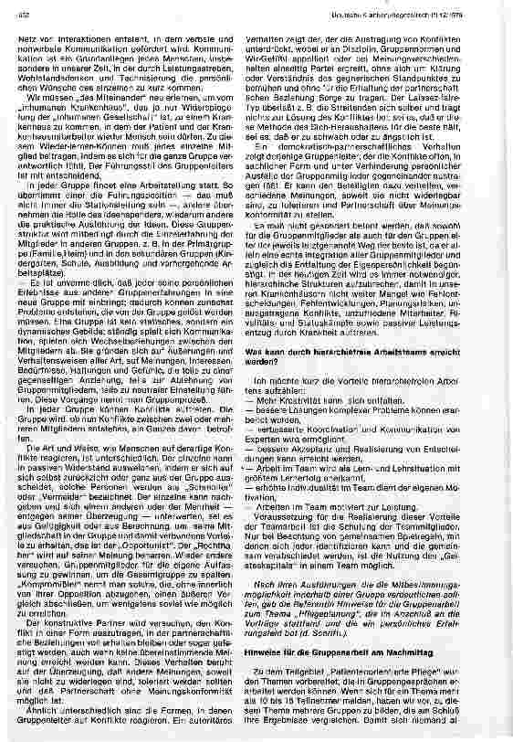 Vorschauseite 2: Definition der Gruppe - und Organisation der Gruppenarbeit