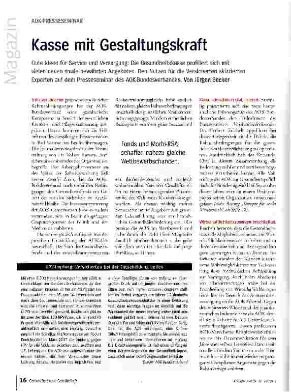 Vorschauseite 1: Kasse mit Gestaltungskraft