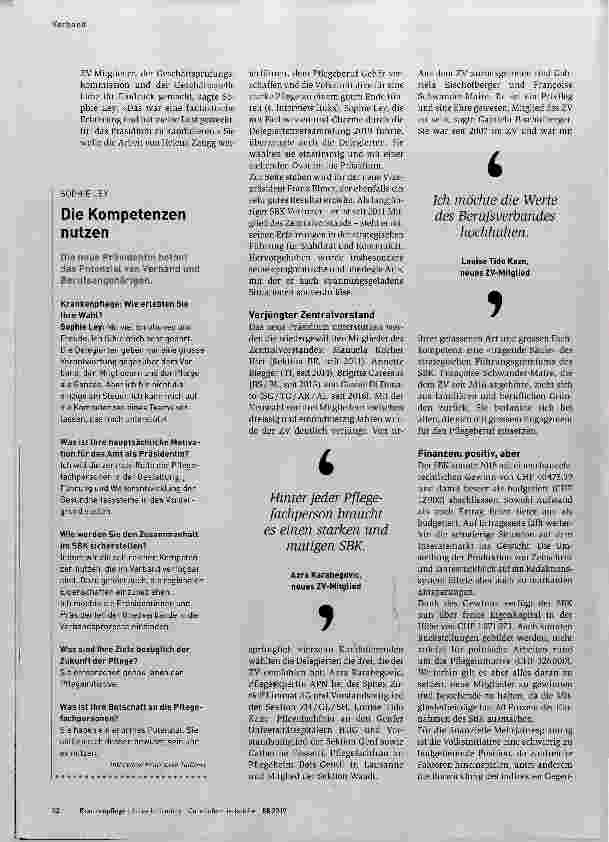Vorschauseite 2: Mit verjüngtem ZV in die Zukunft