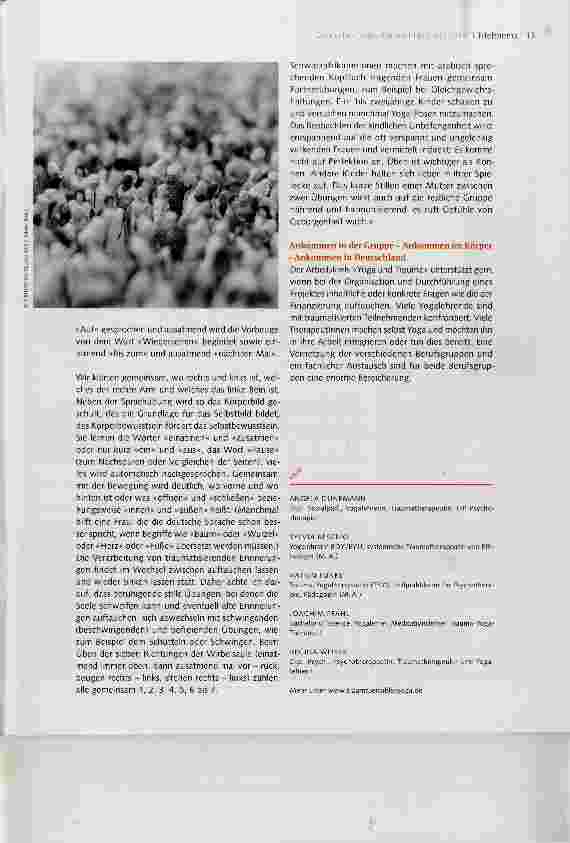 Vorschauseite 4: Berichte aus der Arbeit mit traumatisierten Menschen