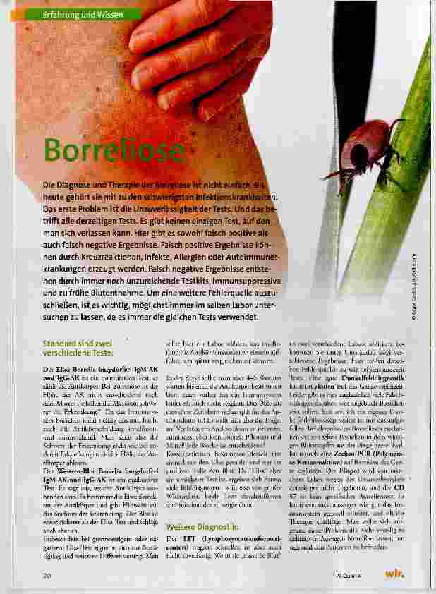 Vorschauseite 1: Borreliose