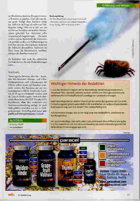 Vorschauseite 4: Borreliose