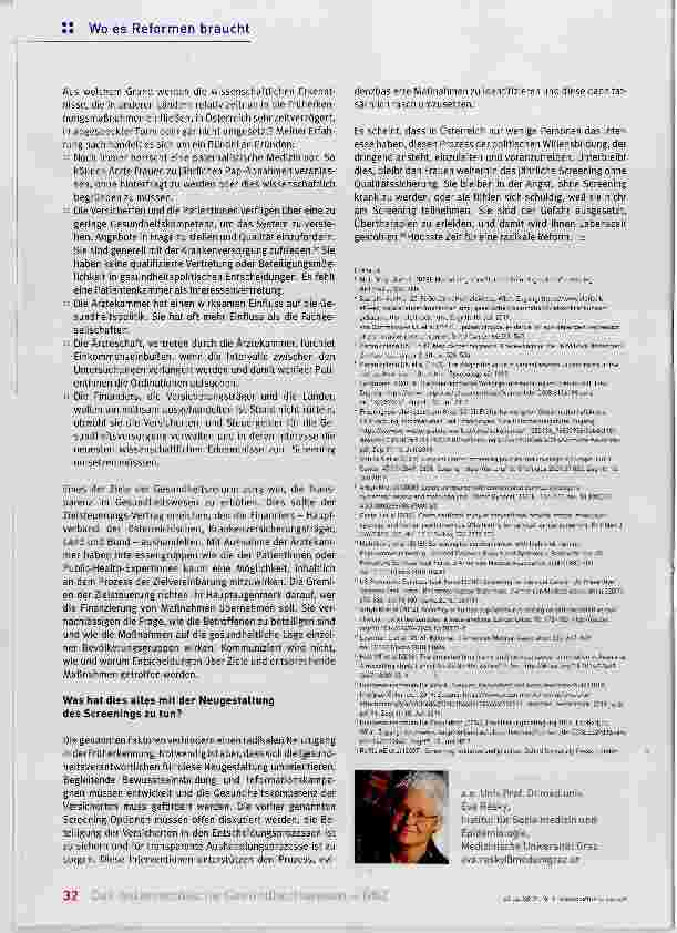 Vorschauseite 3: Früherkennung von Gebärmutterhalskrebs