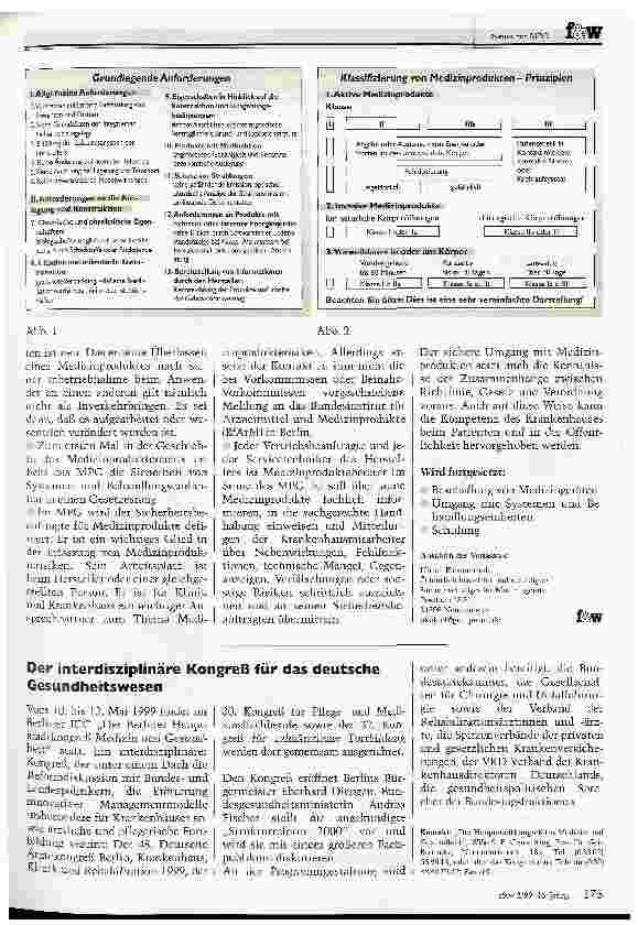 Vorschauseite 2: Europäische Richtlinien, Medizinproduktegesetz, Bertreiberverordnung Was ist neu?