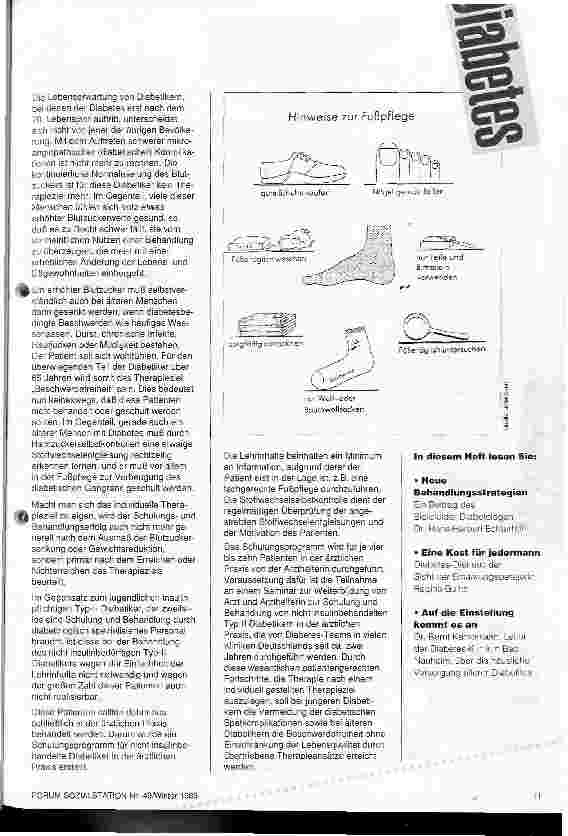 Vorschauseite 2: Wohlbefinden lernen - Diabetes Mellitus Neue Strategien der Behandlung