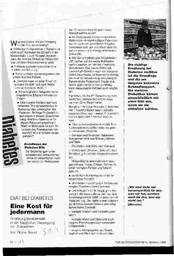 Vorschauseite 3: Wohlbefinden lernen - Diabetes Mellitus Neue Strategien der Behandlung