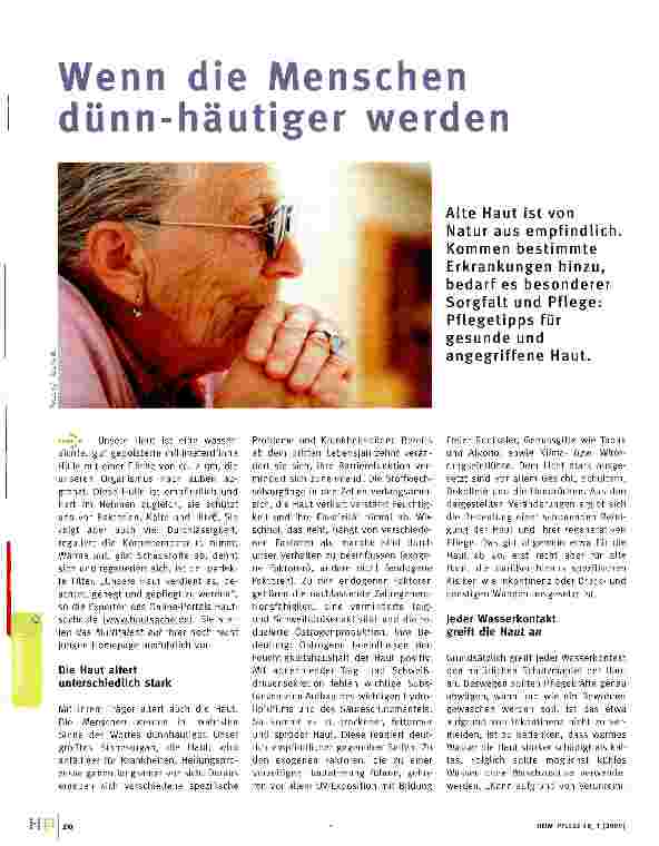 Vorschauseite 1: Wenn die Menschen dünnhäutiger werden