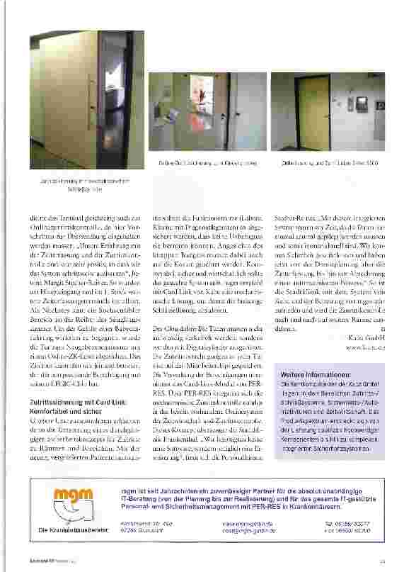 Vorschauseite 2: Integration schafft Transparenz