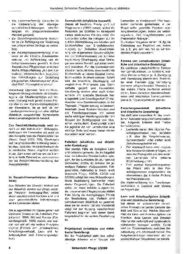 Vorschauseite 2: Forschendes Lernen curricular einbinden