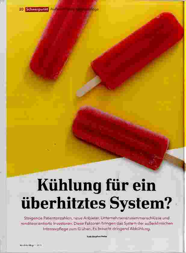 Vorschauseite 1: Kühlung für ein überhitztes System?