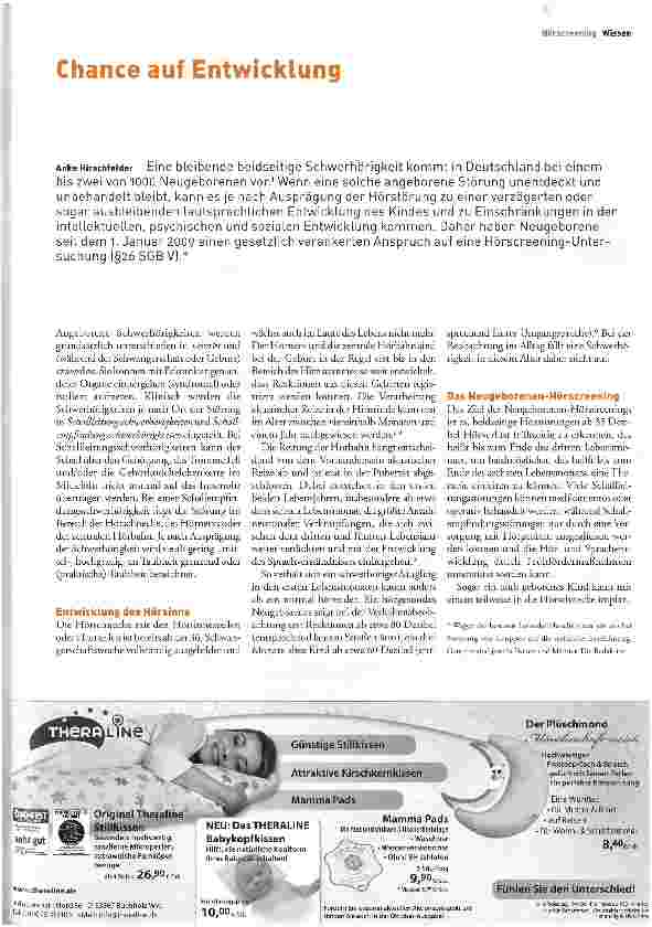 Vorschauseite 1: Chance auf Entwicklung