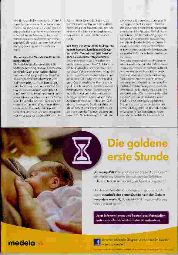 Vorschauseite 2: Gesunde Geburtshilfe ist ein Frauenrecht