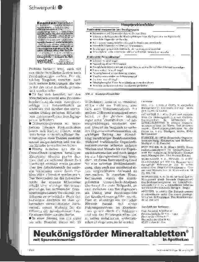 Vorschauseite 6: Wo steht die Pflege heute? Ergebnisse von Cross-Check-Analysen aus 18 Krankenhäusern