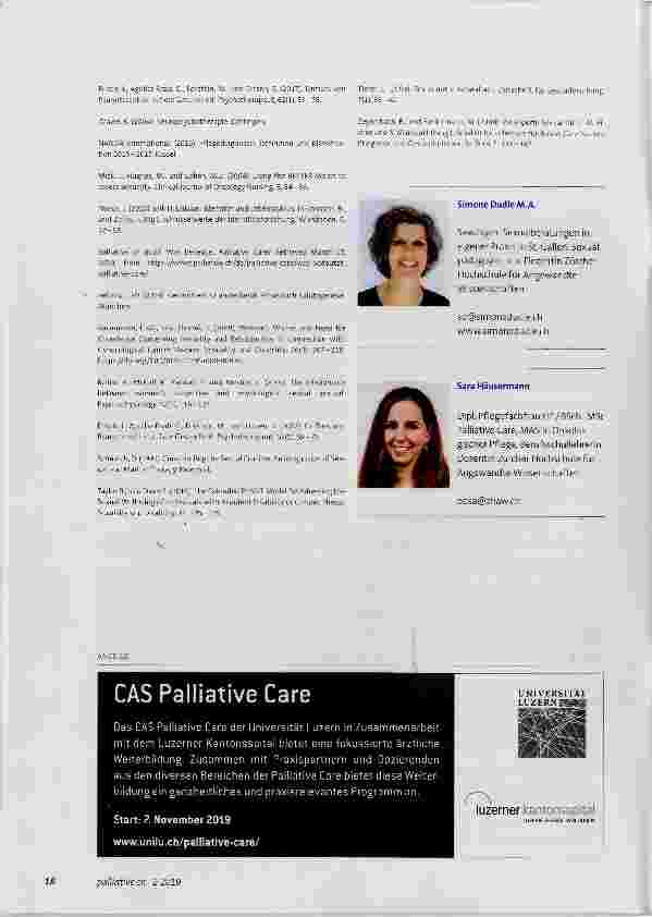 Vorschauseite 5: SEXUALITÄT UND PALLIATIVE CARE Palliative Care und Sexualität ein Widerspruch?