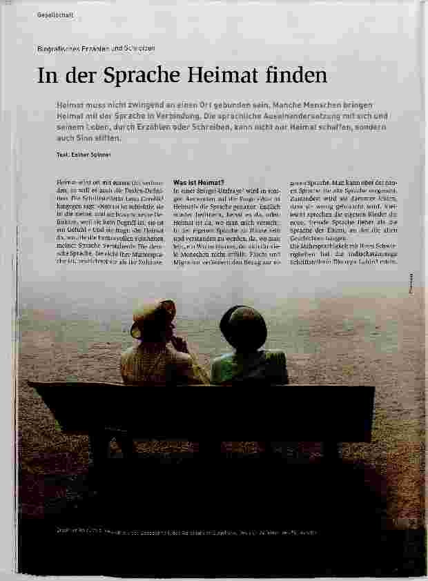 Vorschauseite 1: In der Sprache Heimat finden