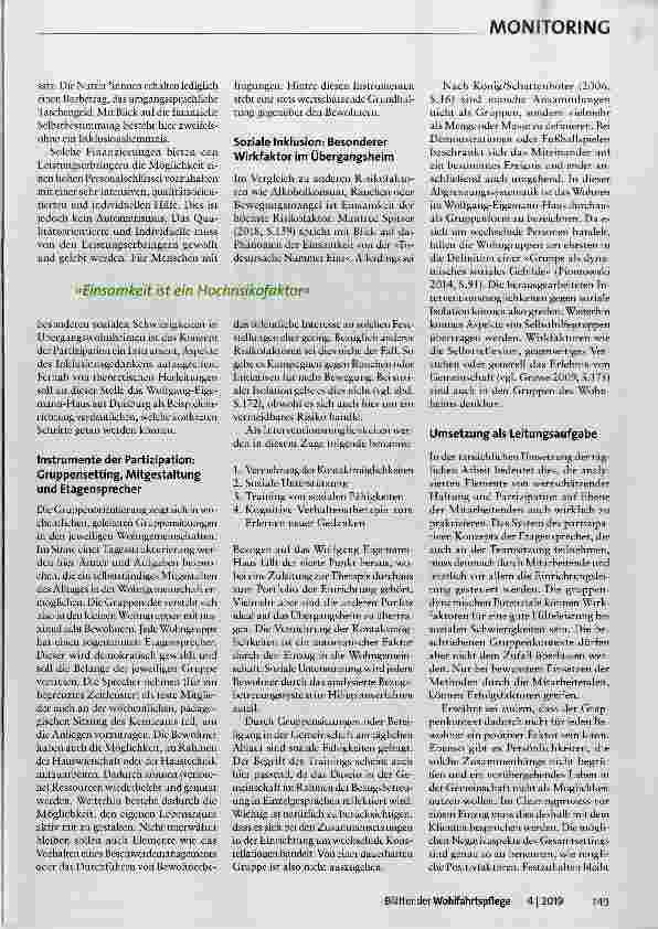 Vorschauseite 2: Wohnheim und Inklusion: Widerspruch oder Chance?