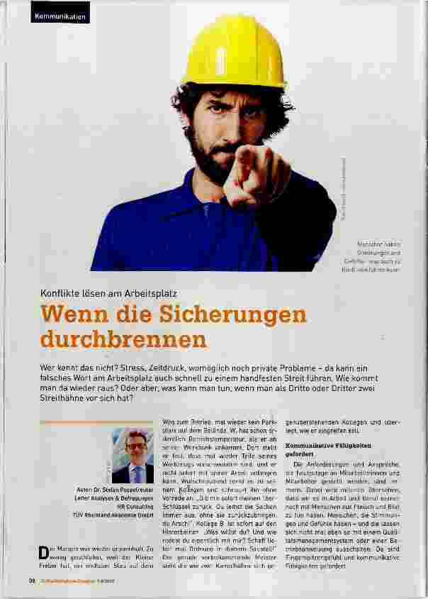 Vorschauseite 1: Wenn die Sicherungen durchbrennen