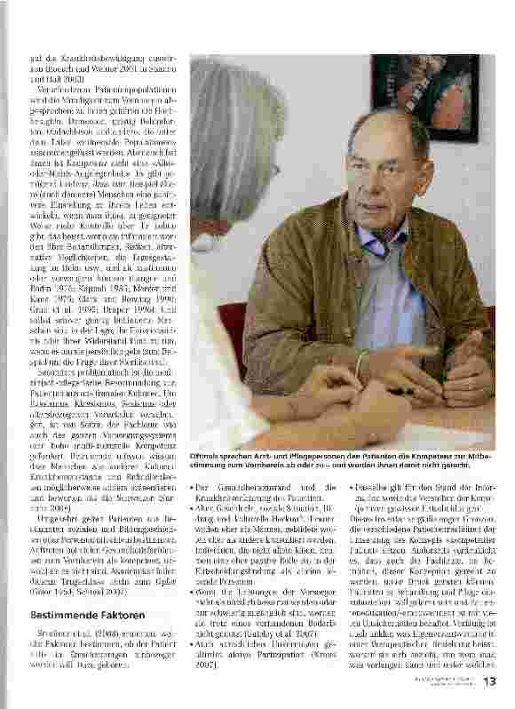 Vorschauseite 4: Der mündige Patient in der Pflegeein Widerspruch in sich selbst