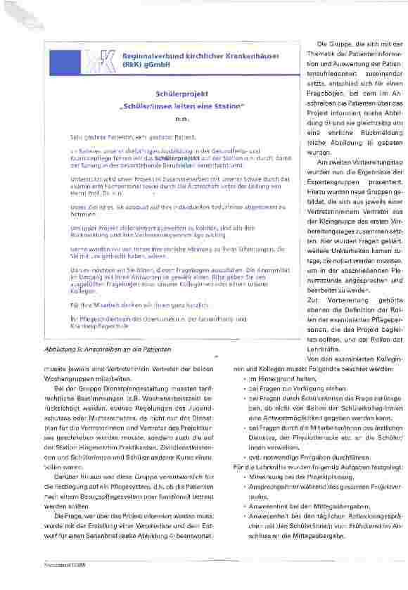 Vorschauseite 5: Schüler/innen leiten eine Station
