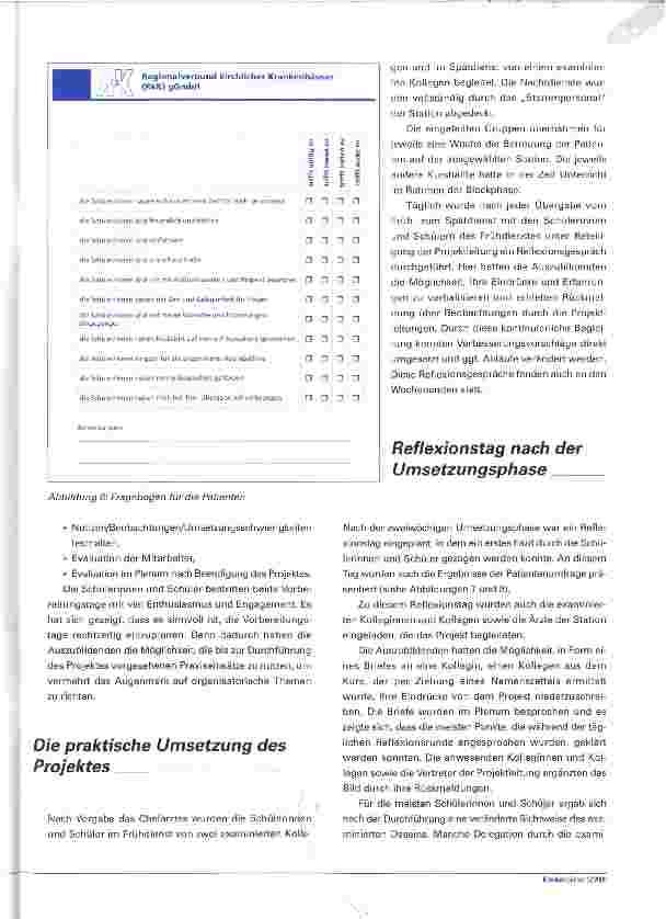 Vorschauseite 6: Schüler/innen leiten eine Station