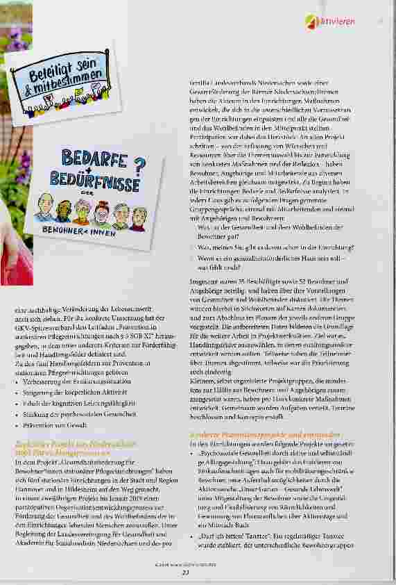 Vorschauseite 2: Gemeinsam gesund bleiben