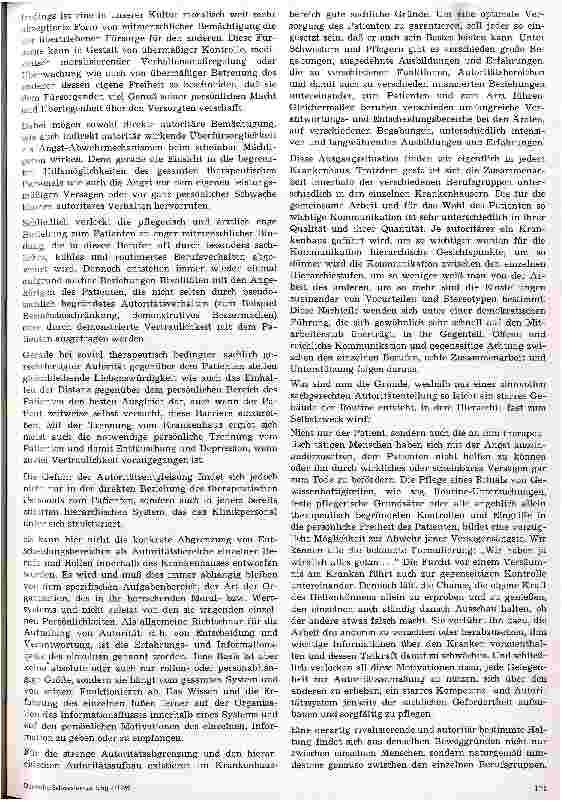 Vorschauseite 4: Autorität - ihre Bestimmung und Funktion im Krankenhaus