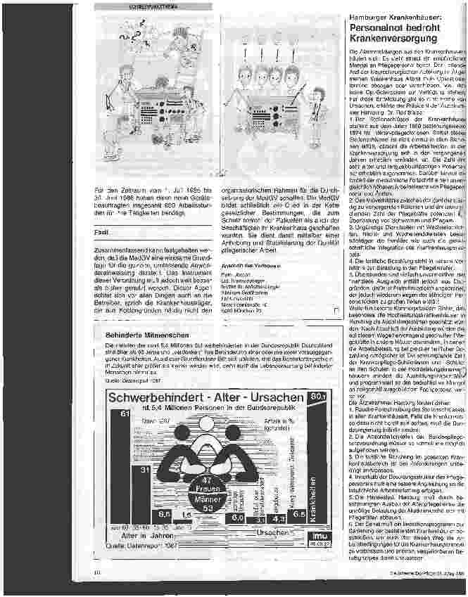 Vorschauseite 4: Auswirkungen der MedGV auf das Krankenpflegepersonal