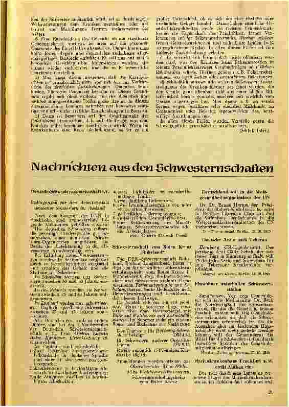 Vorschauseite 4: Die berufliche Schweigepflicht der Schwester