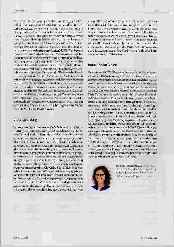 Vorschauseite 3: MOVE - Zusammenarbeit als Basis in bewegten Zeiten