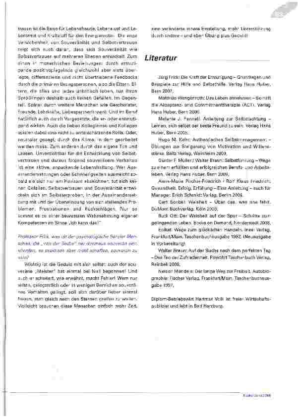 Vorschauseite 4: Souverän im Leben stehen