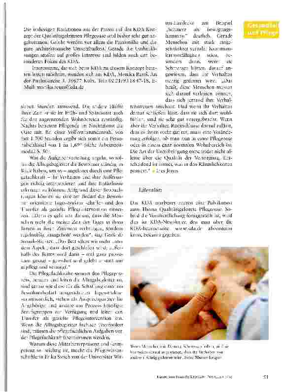 Vorschauseite 6: Ein neuer Weg zur Begleitung von Menschen mit Demenz in ihrer letzten Lebensphase