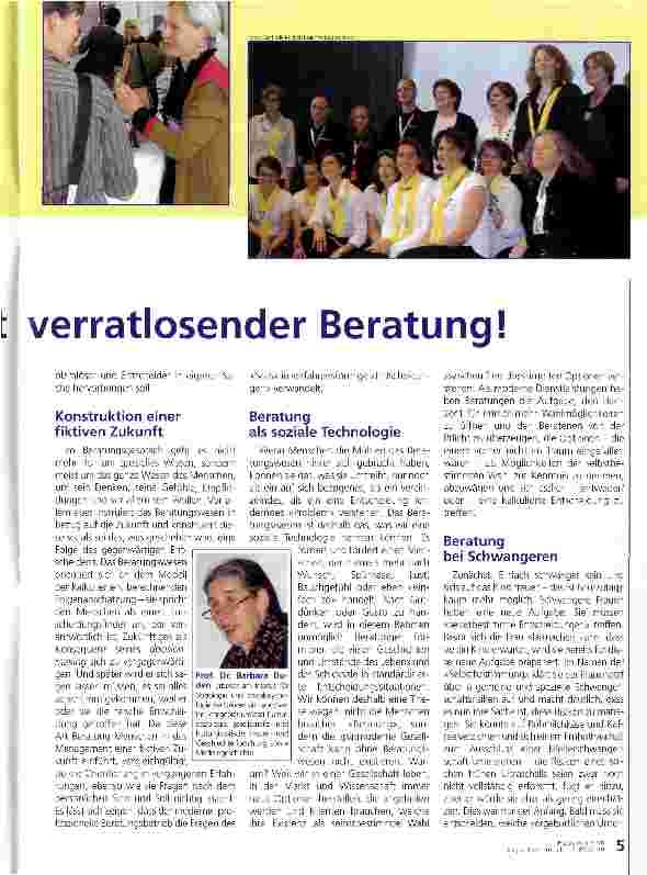 Vorschauseite 2: Guter Ratschlag statt verratlosender Beratung!