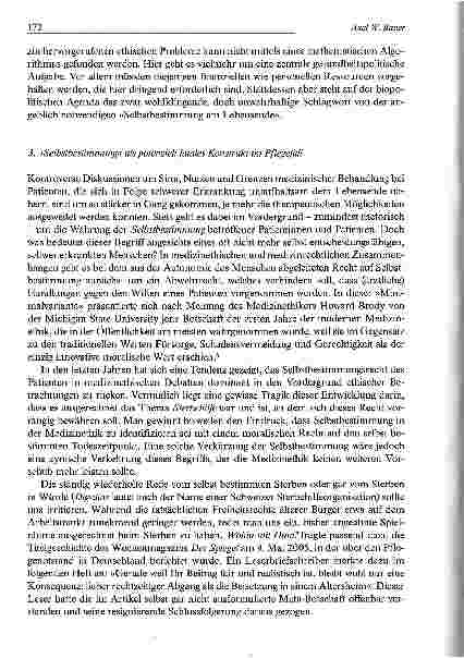 Vorschauseite 4: Grenzen der Selbstbestimmung am Lebensende: Die Patientenverfügung als Patentlösung?