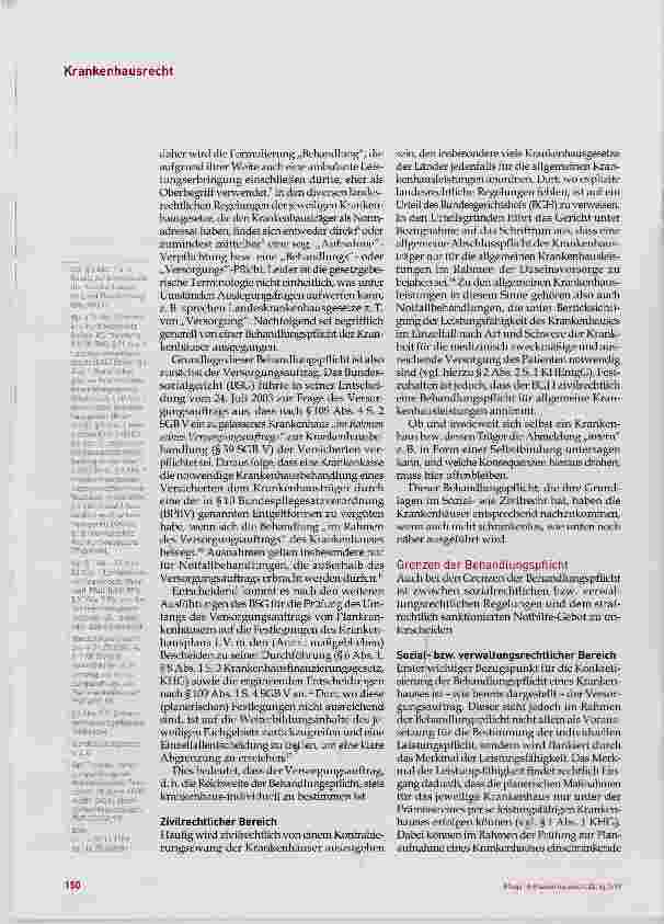 Vorschauseite 2: Die Abmeldung von Stationen im zugelassenen Krankenhaus