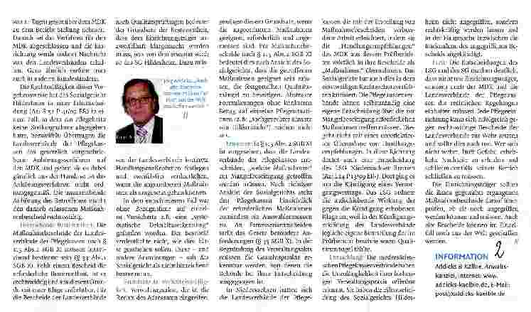 Vorschauseite 2: Träger müssen nicht alles hinnehmen