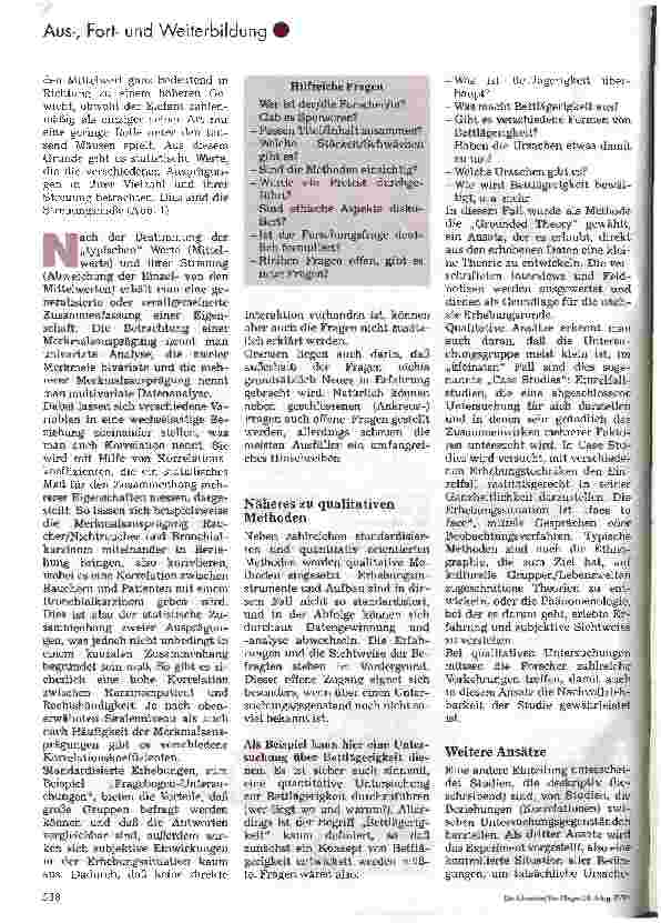 Vorschauseite 3: Forschungsberichte besser einschätzen