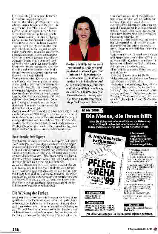 Vorschauseite 2: Für den ersten Eindruck gibt es keine zweite Chance Aussehen, Ausstrahlung und Auftreten in der Pflege
