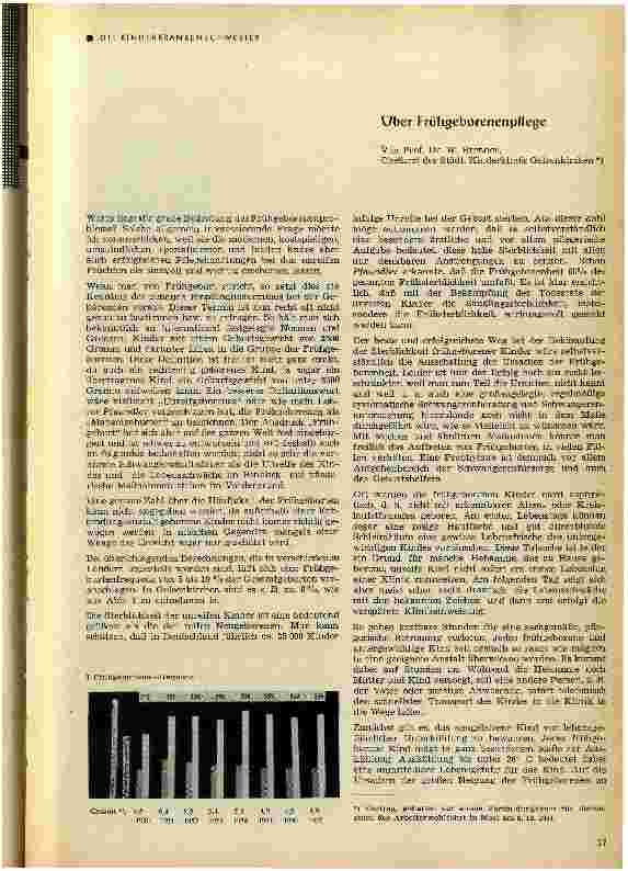 Vorschauseite 1: Über Frühgeborenenpflege