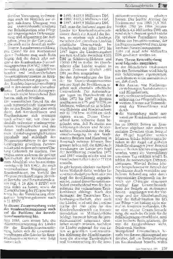Vorschauseite 2: Erfahrungsbericht des Bundesministers für Arbeitu. Sozialordnung über die Auswirkungen der Krankenhaus-Neuordnung